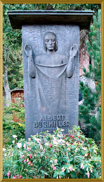 Grabmal mitAuferstandenem Christus
